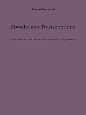 cover image of Abwehr von Transzendenz